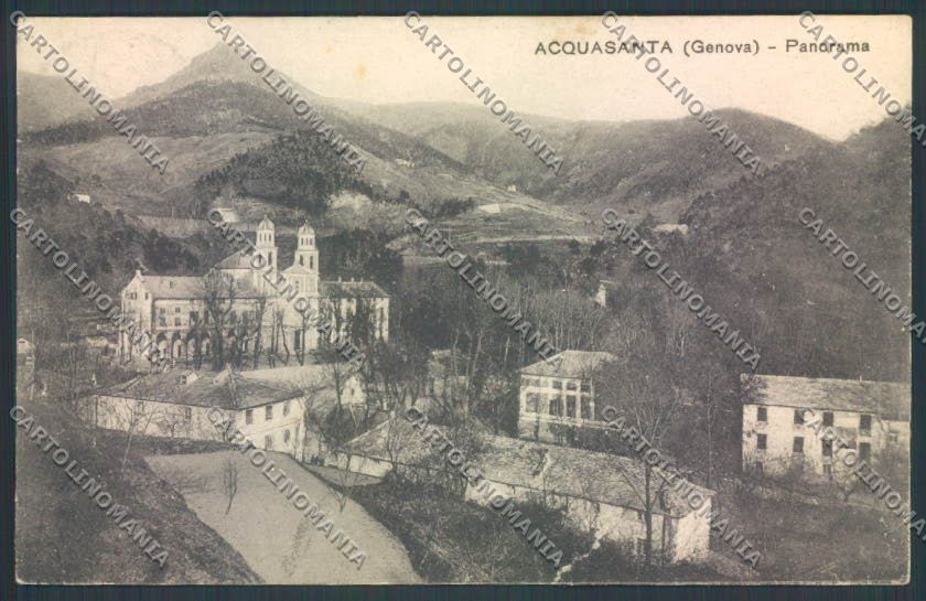 Genova Acquasanta STRAPPO cartolina ZQ9489 – fronte