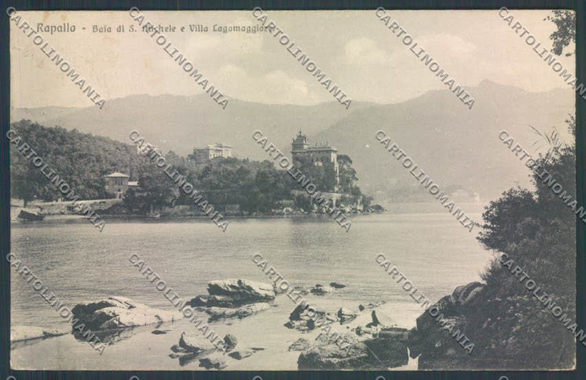 Genova Rapallo San Michele cartolina ZQ9509 – fronte