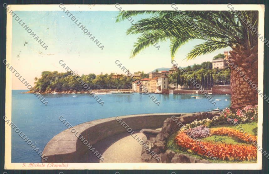 Genova Rapallo San Michele cartolina ZQ9512 – fronte
