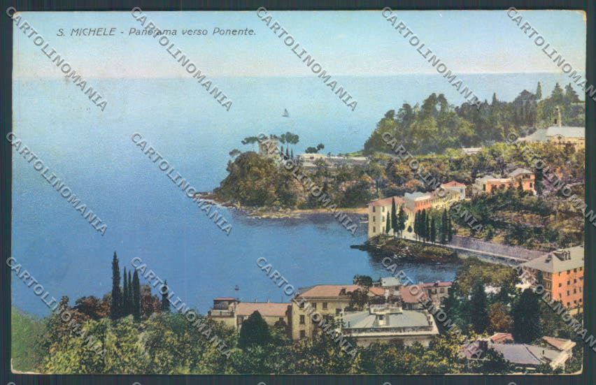 Genova Rapallo San Michele cartolina ZQ9513 – fronte