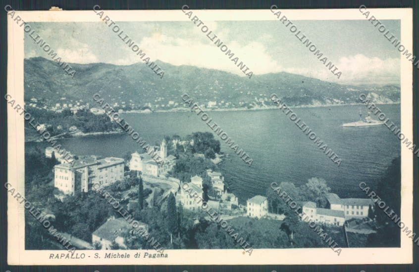 Genova Rapallo San Michele cartolina ZQ9514 – fronte