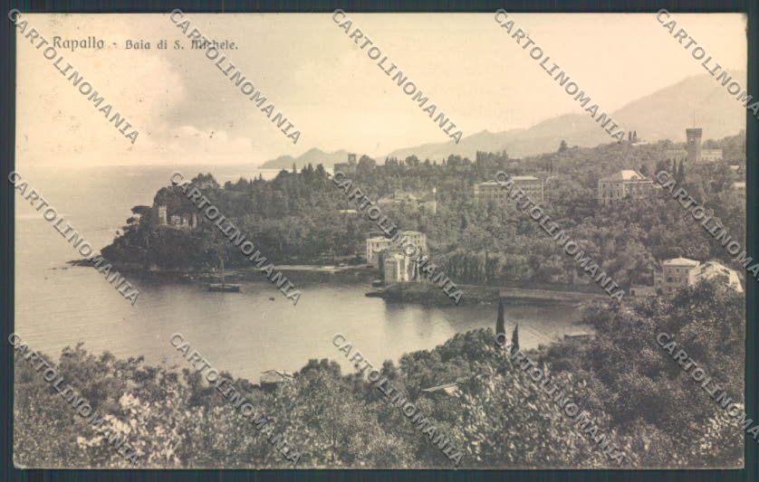 Genova Rapallo San Michele cartolina ZQ9518 – fronte