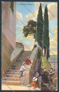 Genova Rapallo San Michele cartolina ZQ9532 – fronte