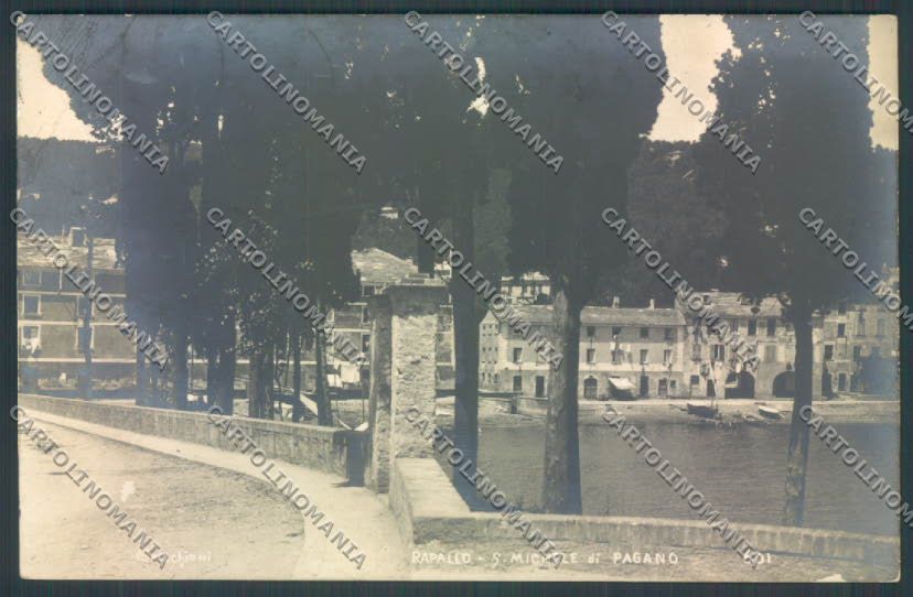 Genova Rapallo San Michele ABRASA PIEGHINE Civicchioni Foto cartolina ZQ9538 – fronte