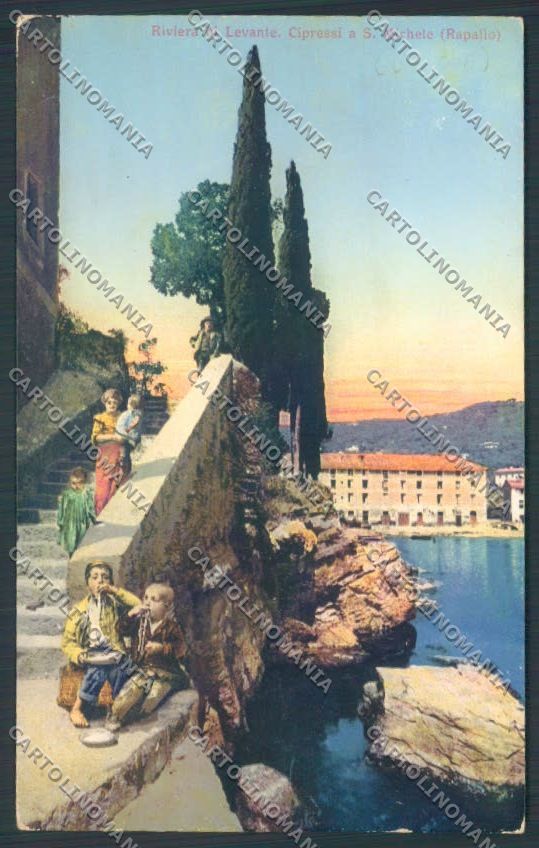 Genova Rapallo San Michele cartolina ZQ9541 – fronte