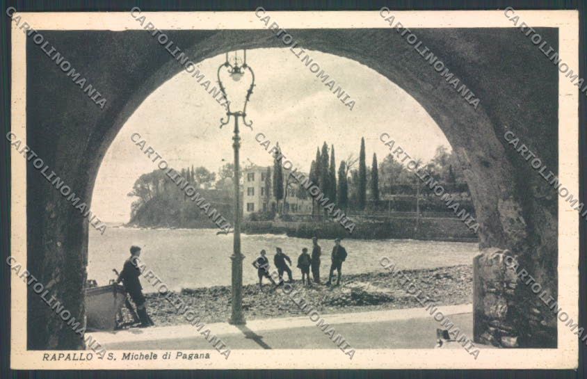 Genova Rapallo San Michele cartolina ZQ9543 – fronte