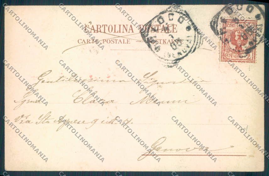 Genova Recco cartolina ZQ9553 – retro