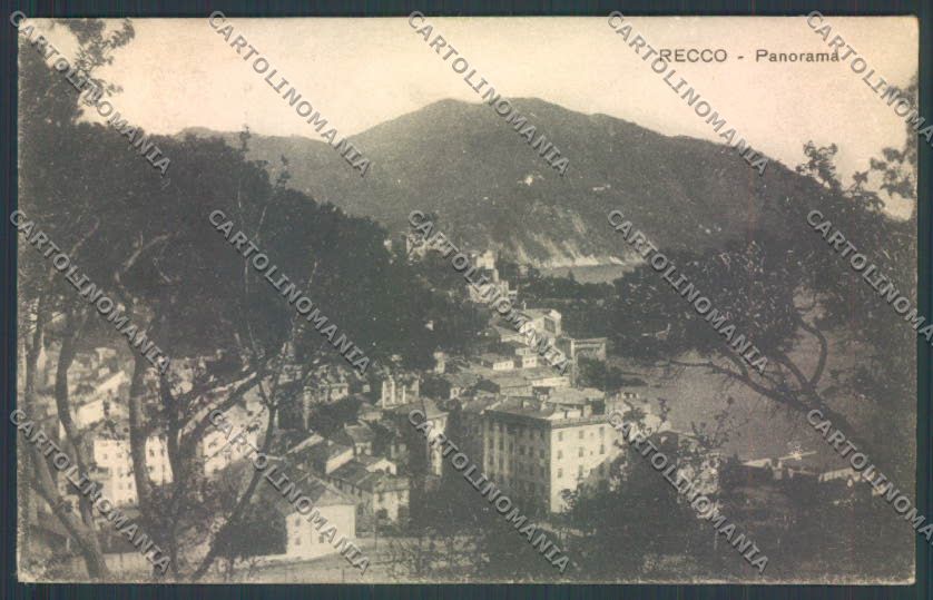 Genova Recco PIEGHINA cartolina ZQ9558 – fronte