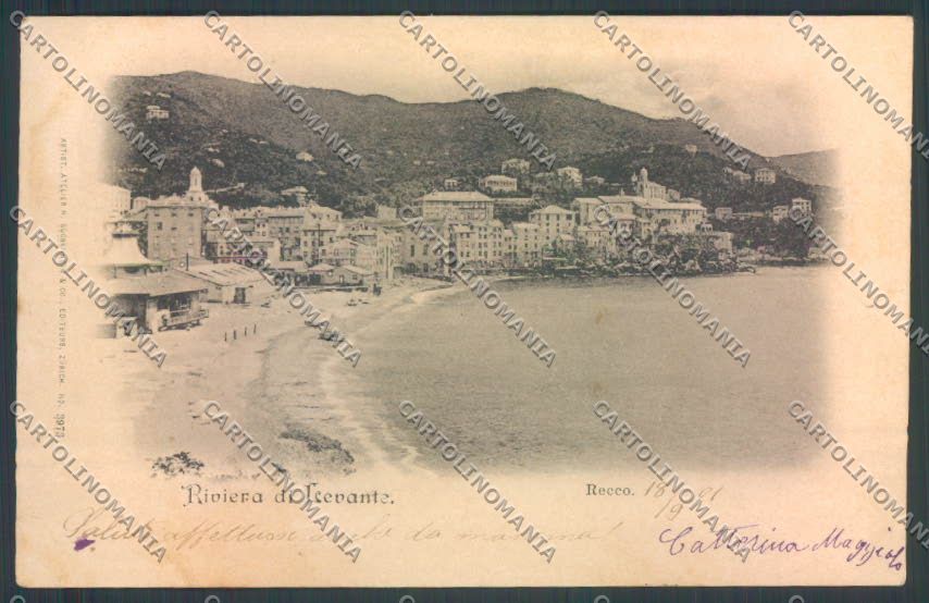 Genova Recco cartolina ZQ9566 – fronte