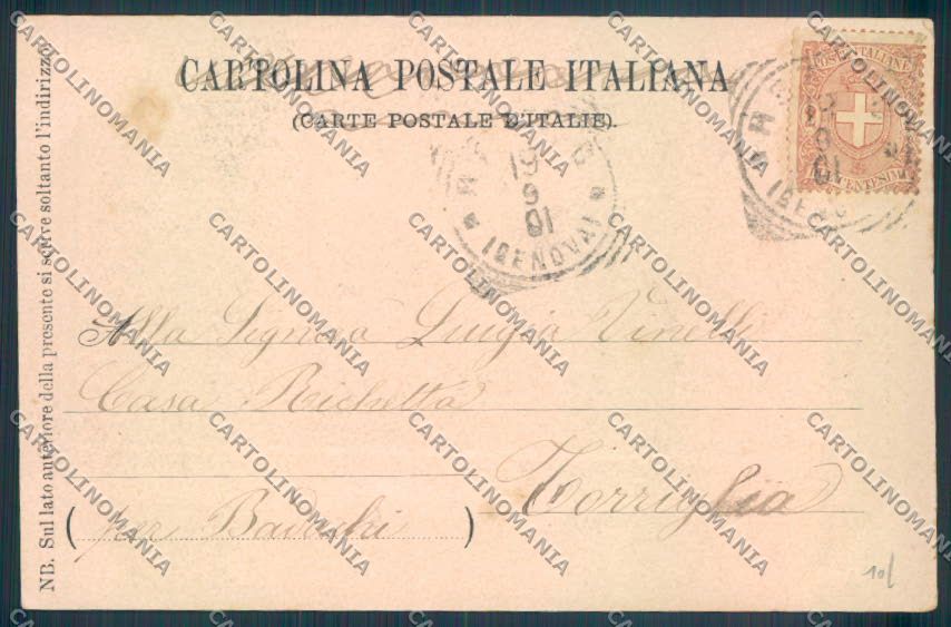 Genova Recco cartolina ZQ9566 – retro