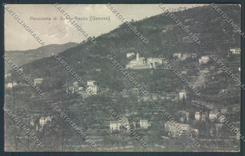 Genova Recco cartolina ZQ9589 – fronte