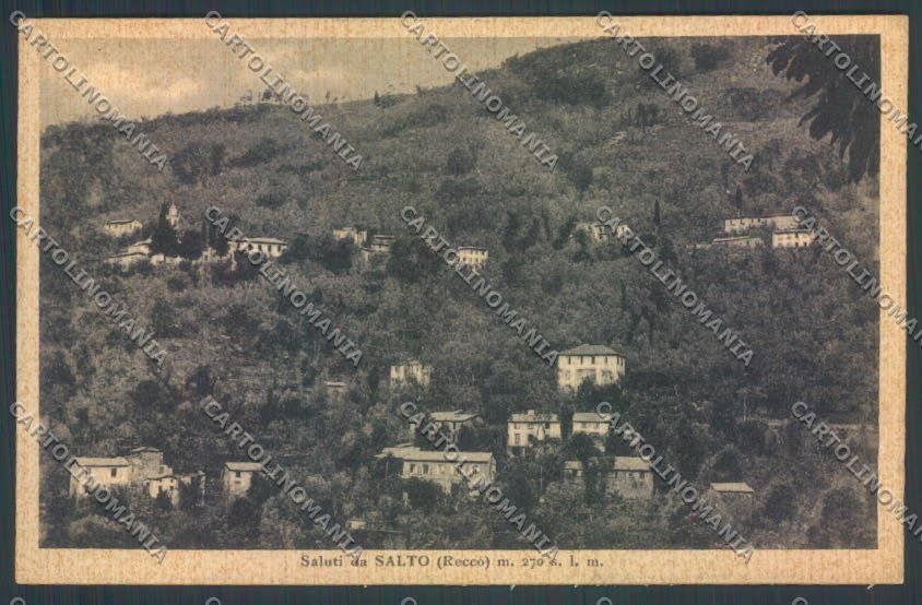 Genova Recco Salto cartolina ZQ9593 – fronte