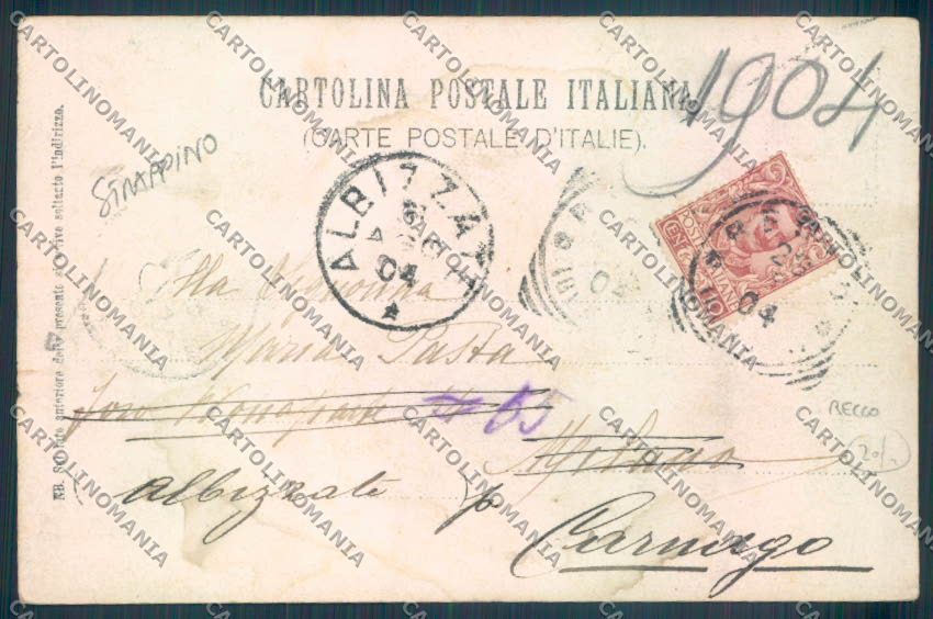 Genova Recco STRAPPINO Foto cartolina ZQ9594 – retro