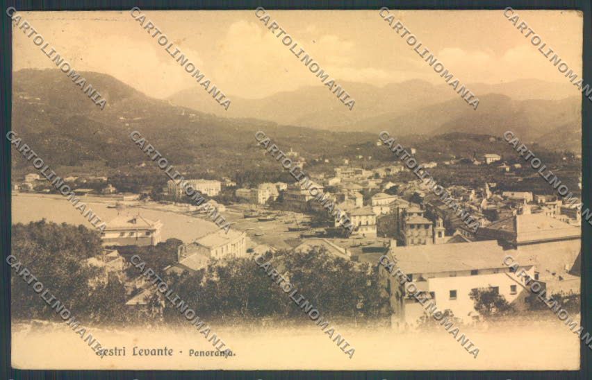 Genova Sestri Levante cartolina ZQ9604 – fronte