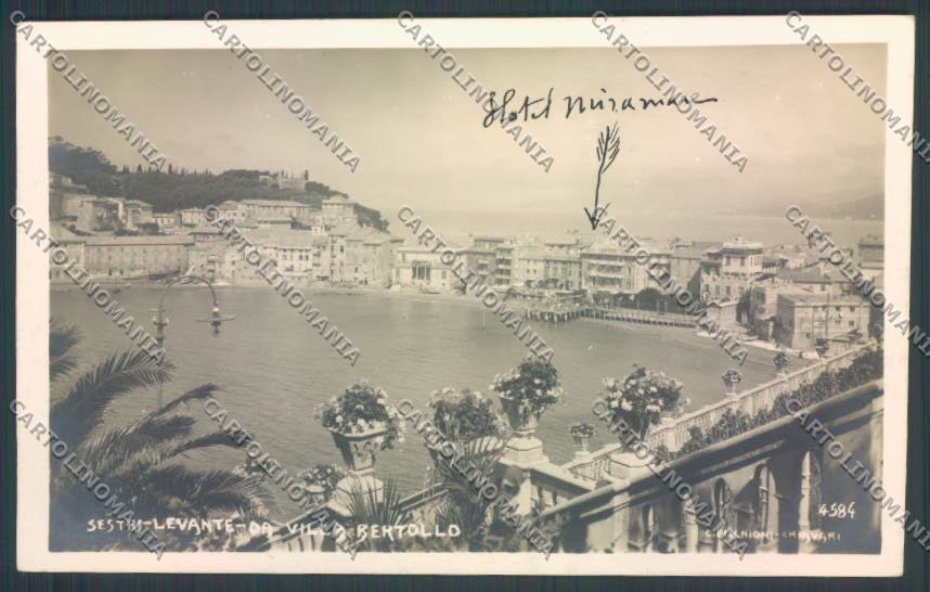 Genova Sestri Levante Civicchioni Foto cartolina ZQ9608 – fronte