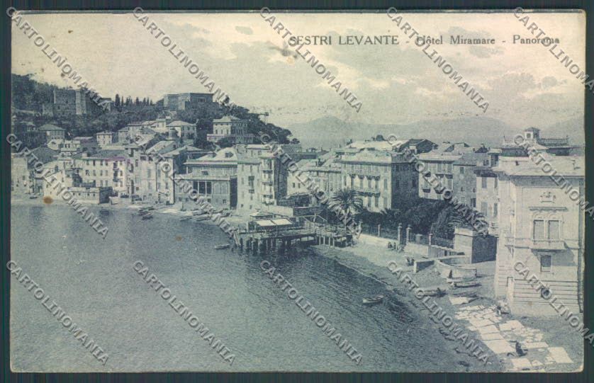 Genova Sestri Levante cartolina ZQ9610 – fronte