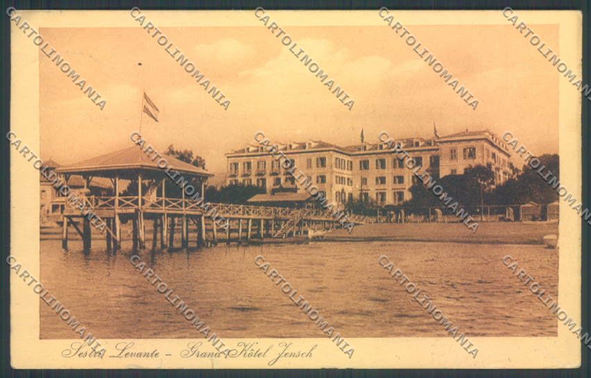 Genova Sestri Levante STRAPPINI cartolina ZQ9611 – fronte