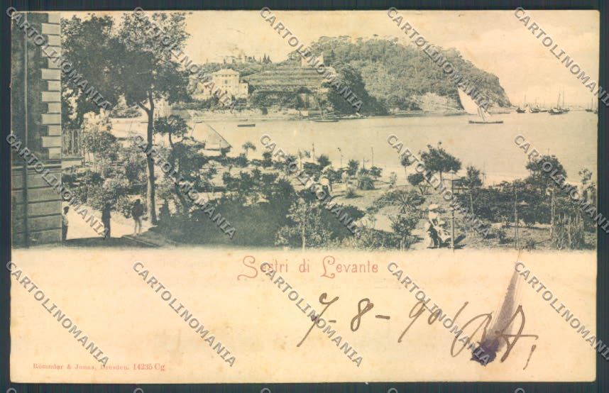 Genova Sestri Levante cartolina ZQ9614 – fronte