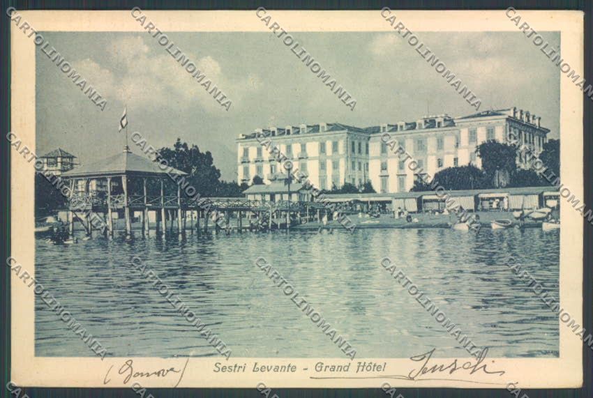 Genova Sestri Levante cartolina ZQ9624 – fronte