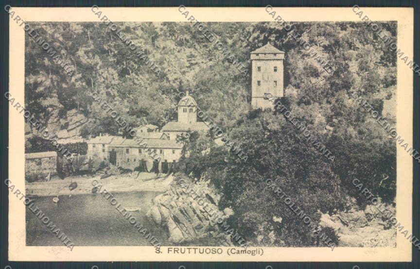 Genova Camogli San Fruttuoso cartolina ZQ9650 – fronte