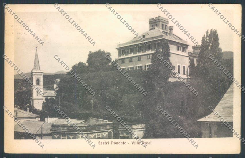 Genova Sestri Ponente cartolina ZQ9661 – fronte