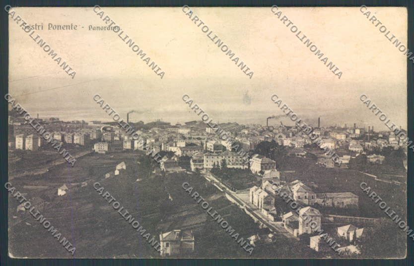 Genova Sestri Ponente cartolina ZQ9671 – fronte