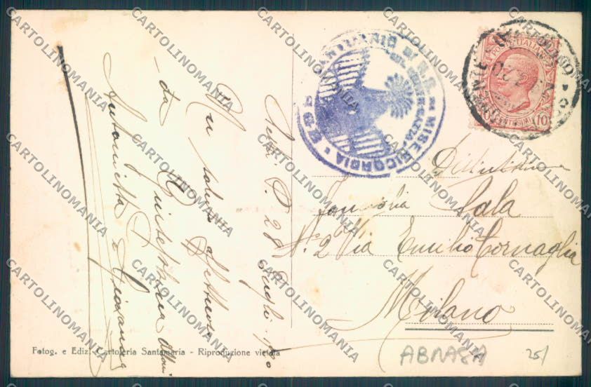 Genova Sestri Ponente ABRASA cartolina ZQ9677 – retro