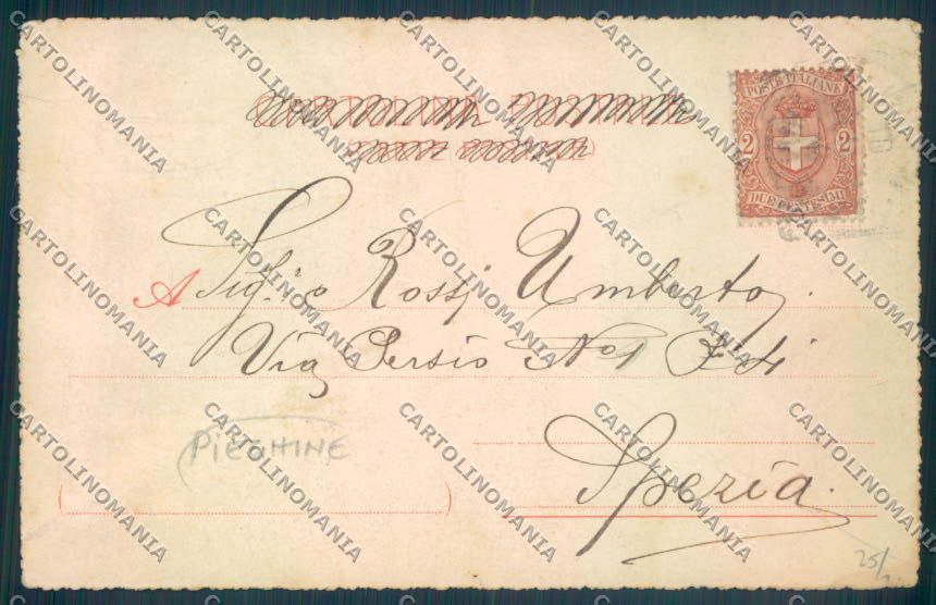 Genova Sestri Ponente PIEGHINE cartolina ZQ9680 – retro