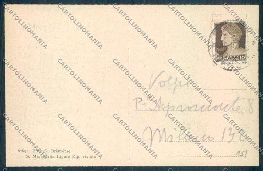 Genova Camogli Ruta cartolina ZQ9683 – retro