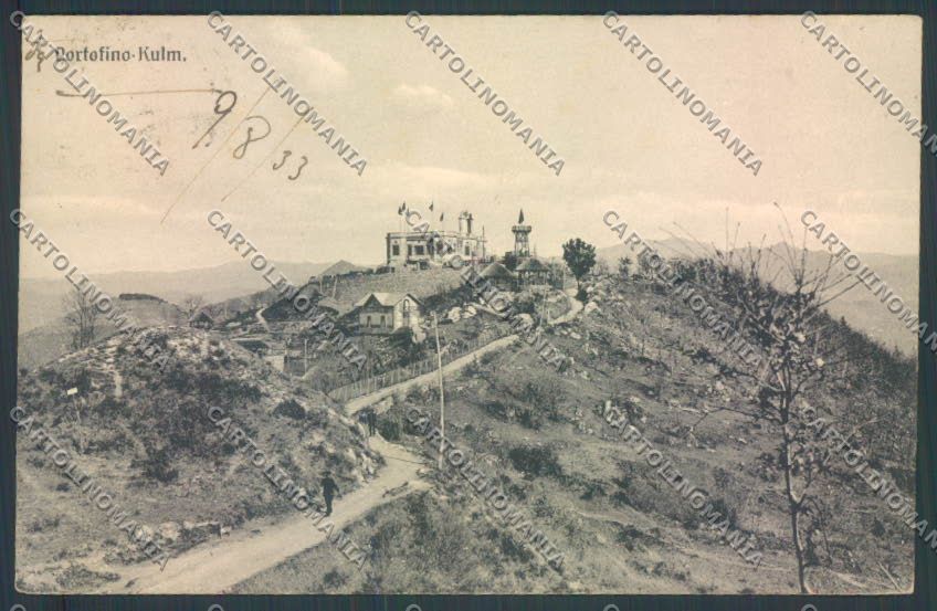 Genova Portofino Kulm cartolina ZQ9695 – fronte