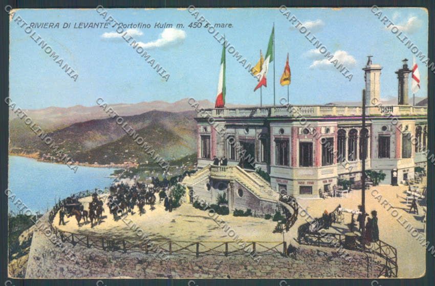 Genova Portofino Kulm cartolina ZQ9697 – fronte