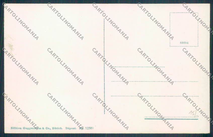Genova Portofino Kulm cartolina ZQ9699 – retro