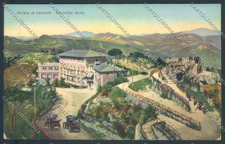 Genova Portofino Kulm cartolina ZQ9702 – fronte