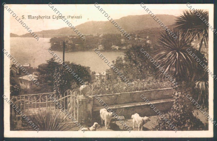 Genova Santa Margherita Ligure Paraggi cartolina ZQ9716 – fronte