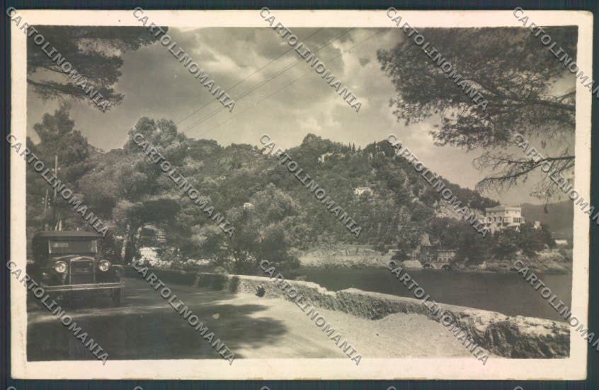 Genova Santa Margherita Ligure Paraggi Automobile Foto cartolina ZQ9723 – fronte