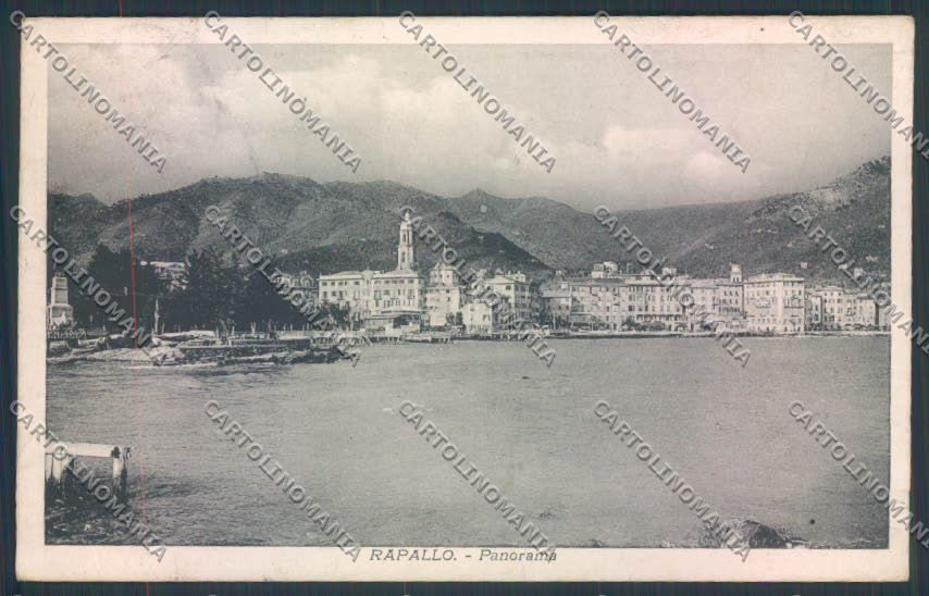 Genova Rapallo cartolina ZQ9725 – fronte