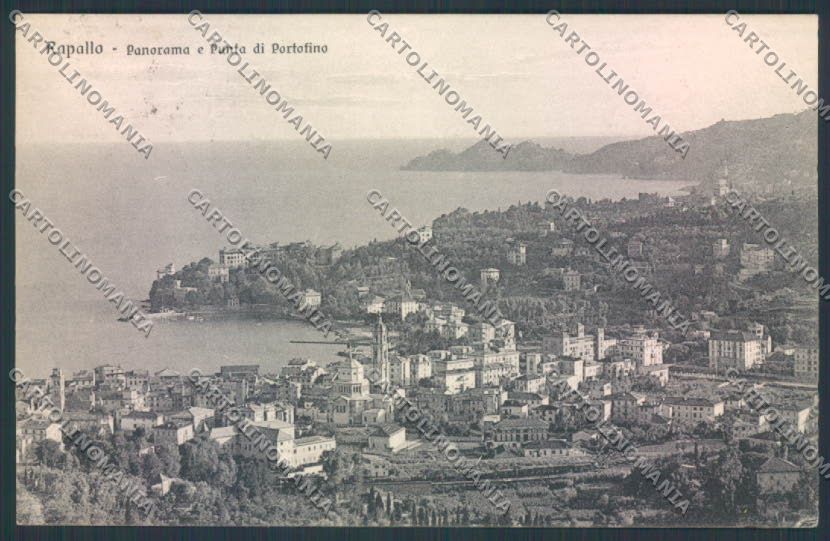 Genova Rapallo cartolina ZQ9730 – fronte