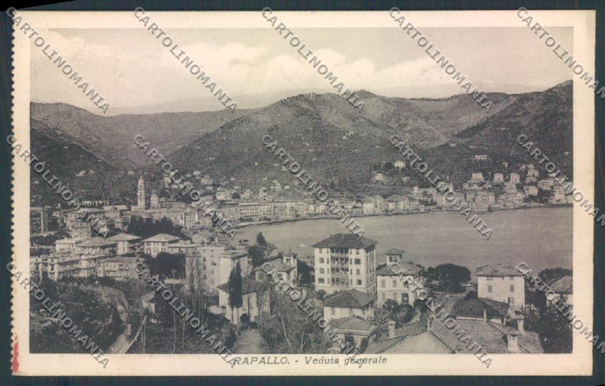 Genova Rapallo cartolina ZQ9733 – fronte