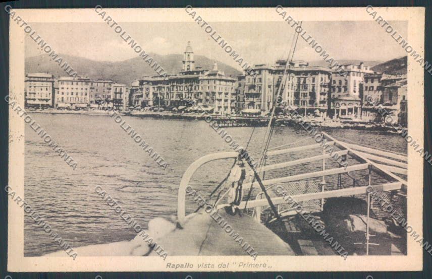 Genova Rapallo cartolina ZQ9734 – fronte