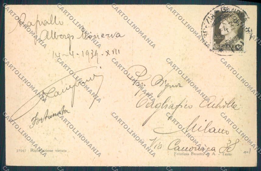 Genova Rapallo cartolina ZQ9734 – retro
