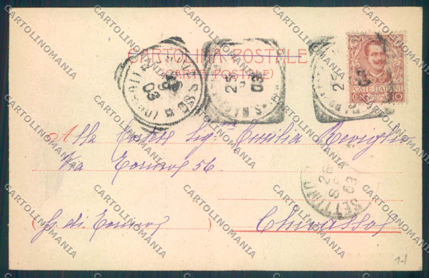 Genova Rapallo cartolina ZQ9735 – retro