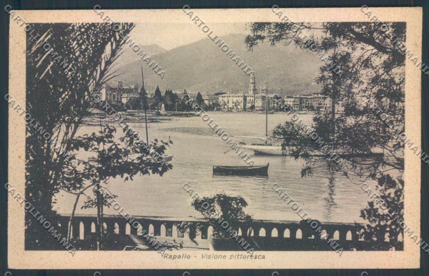 Genova Rapallo cartolina ZQ9736 – fronte
