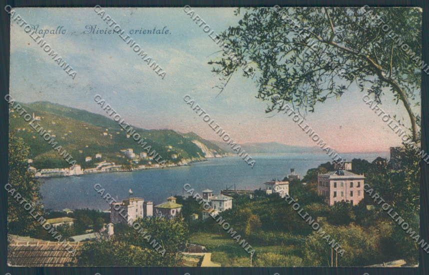 Genova Rapallo cartolina ZQ9737 – fronte