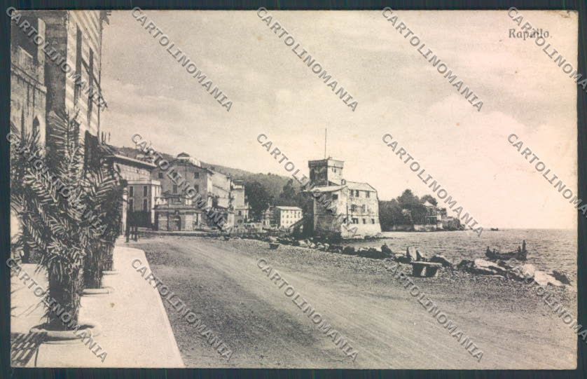 Genova Rapallo cartolina ZQ9744 – fronte
