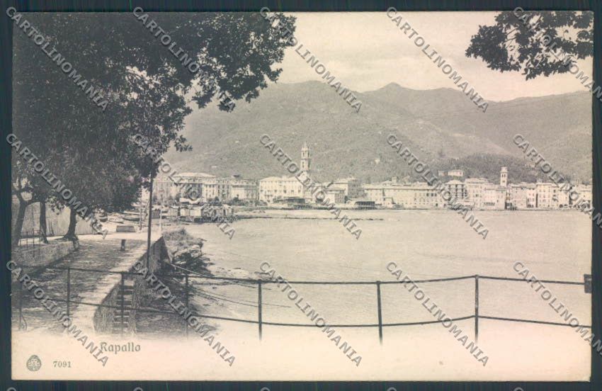 Genova Rapallo cartolina ZQ9745 – fronte