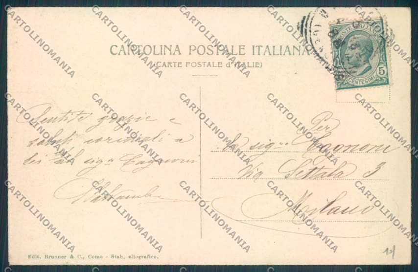 Genova Rapallo cartolina ZQ9745 – retro
