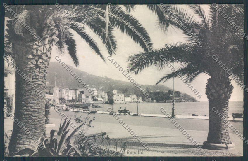 Genova Rapallo cartolina ZQ9747 – fronte