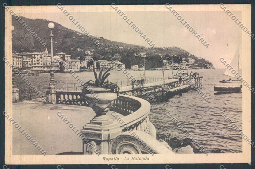 Genova Rapallo cartolina ZQ9751 – fronte