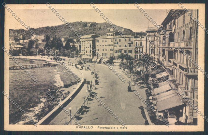 Genova Rapallo cartolina ZQ9759 – fronte