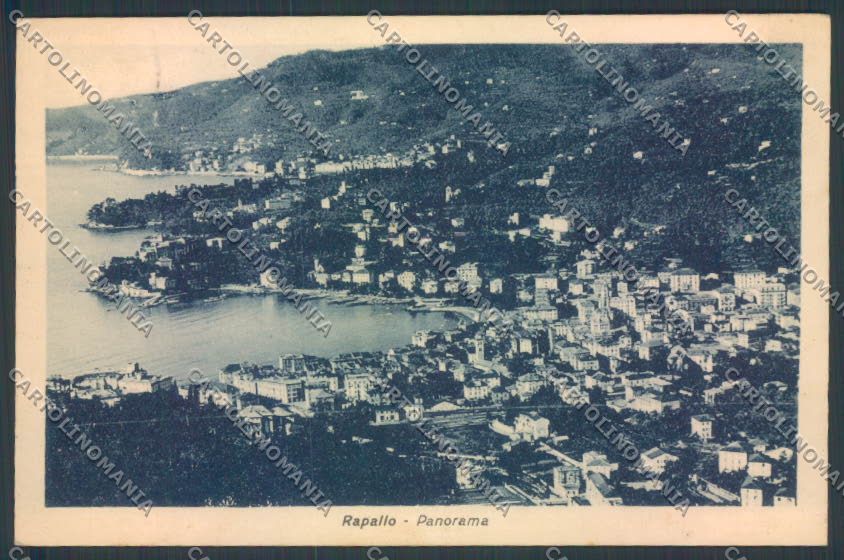 Genova Rapallo cartolina ZQ9761 – fronte